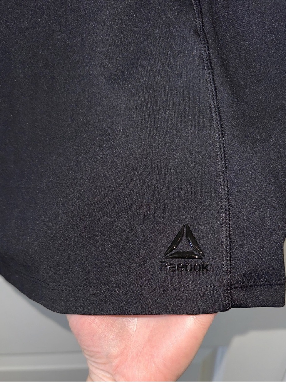 Reebok Black Knit Skort with built in shorts, size XL - Picture 3 of 7